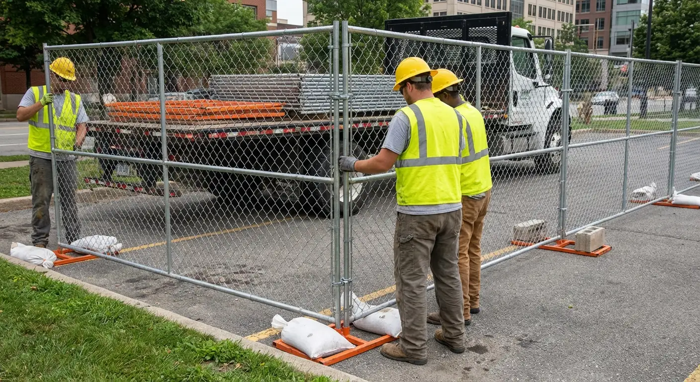 Temporary fencing solutions meeting South San Francisco requirements
