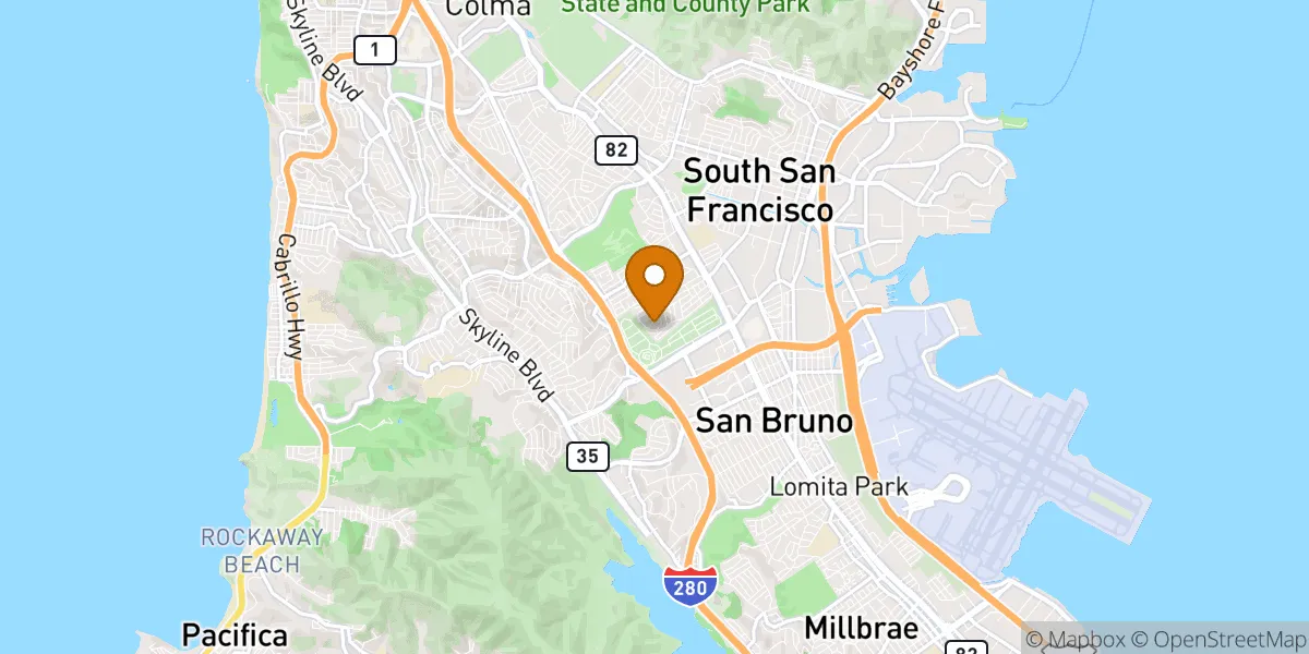  neighborhood map in South San Francisco, CA